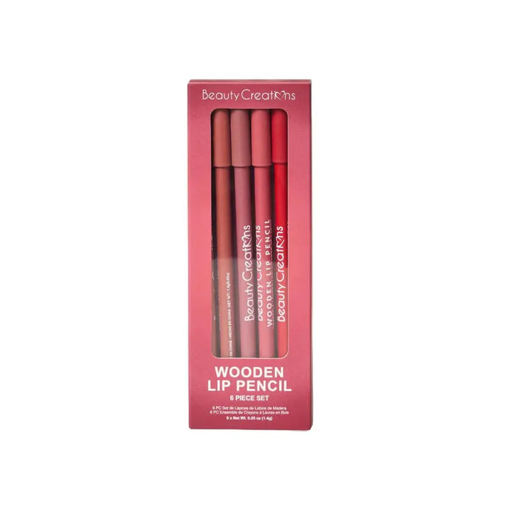 Beauty Creations BC Wine 6PC Lip Liner Set