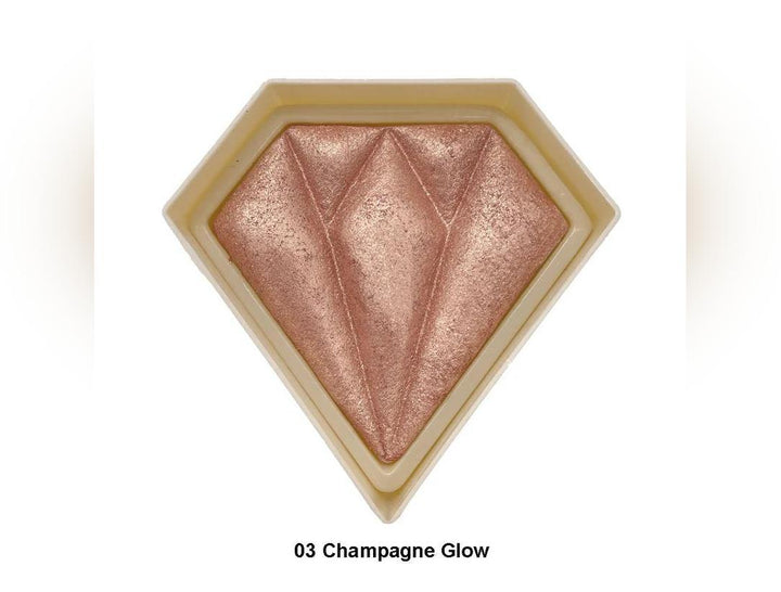 Diamond Glow Highlighter, Very Creamy, Pigmented, Vibrant Colors, for Highlight on Face or Body