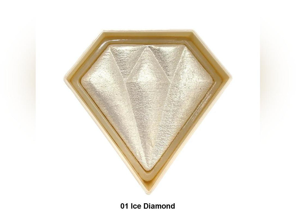 Diamond Glow Highlighter, Very Creamy, Pigmented, Vibrant Colors, for Highlight on Face or Body