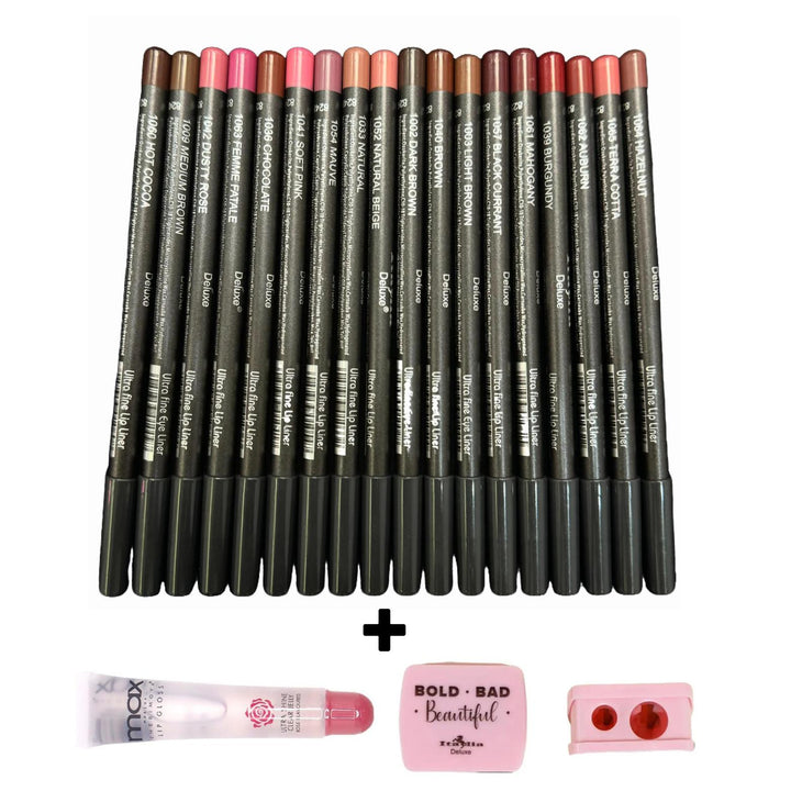 Italia Deluxe Lip and Eye Liners