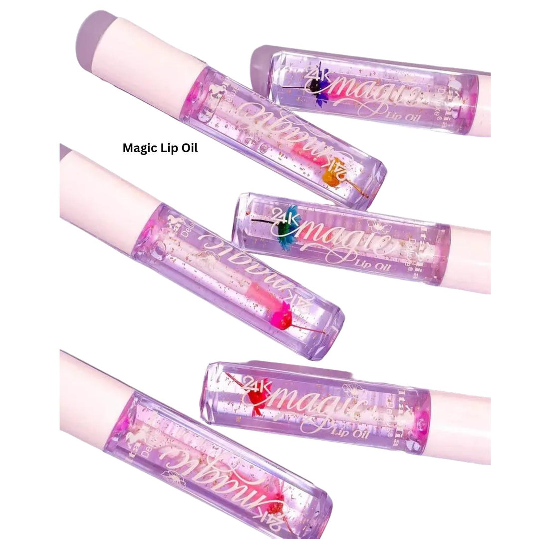 24K Magic Lip Oil, Changes to a Pink, Shade varies by PH Level, Long Lasting Lip Oil