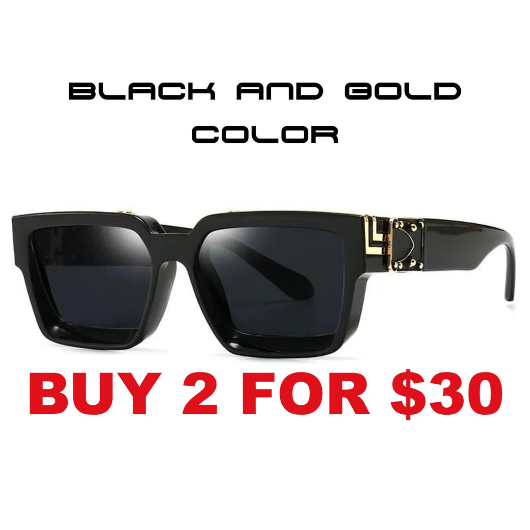 Square frame sunglasses - Buy 2 for $30